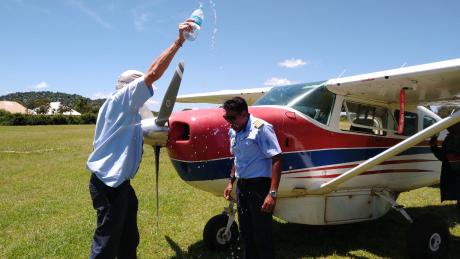 Roshan's first solo flight