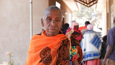 Rozalia Masanja after surgery