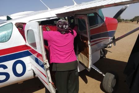 Medevac of two pregnant mothers