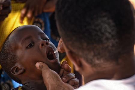 Polio Vaccination in Tanzania