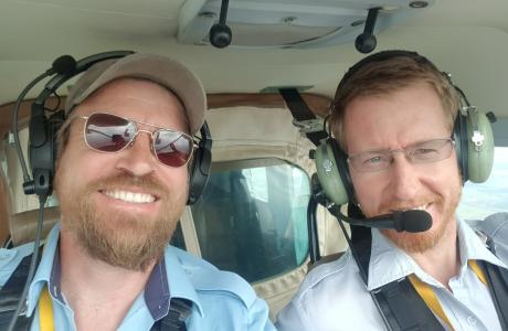 pilots flying in Tanzania