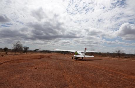 Chidudu Airstrip. 
