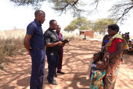 Praying for the baptised